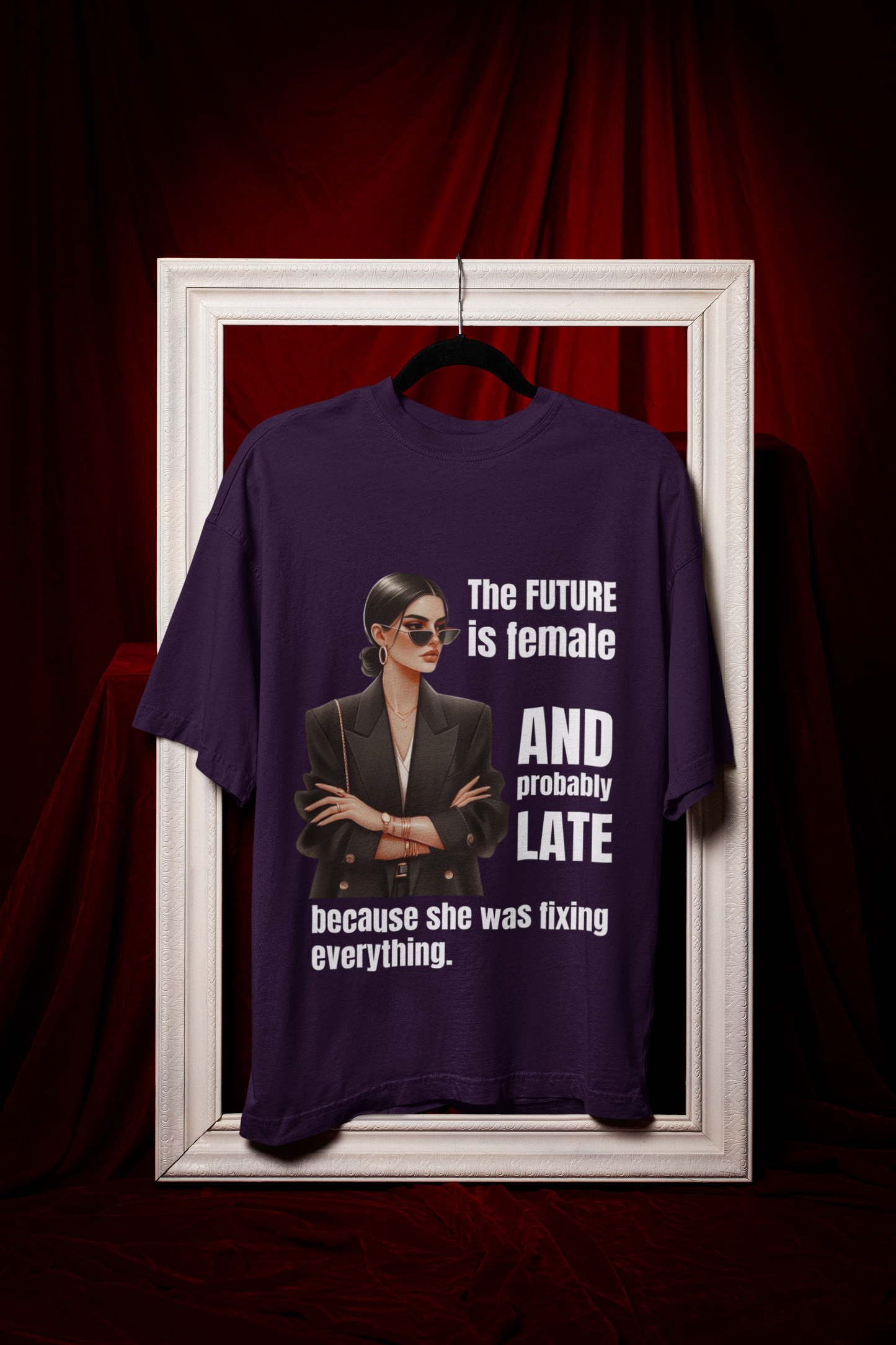 Future is Female | Feminist Oversized Unisex T-shirt