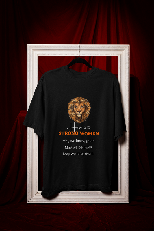 Women Graffiti Art Style Unique T-shirt-Strong Women T-Shirts