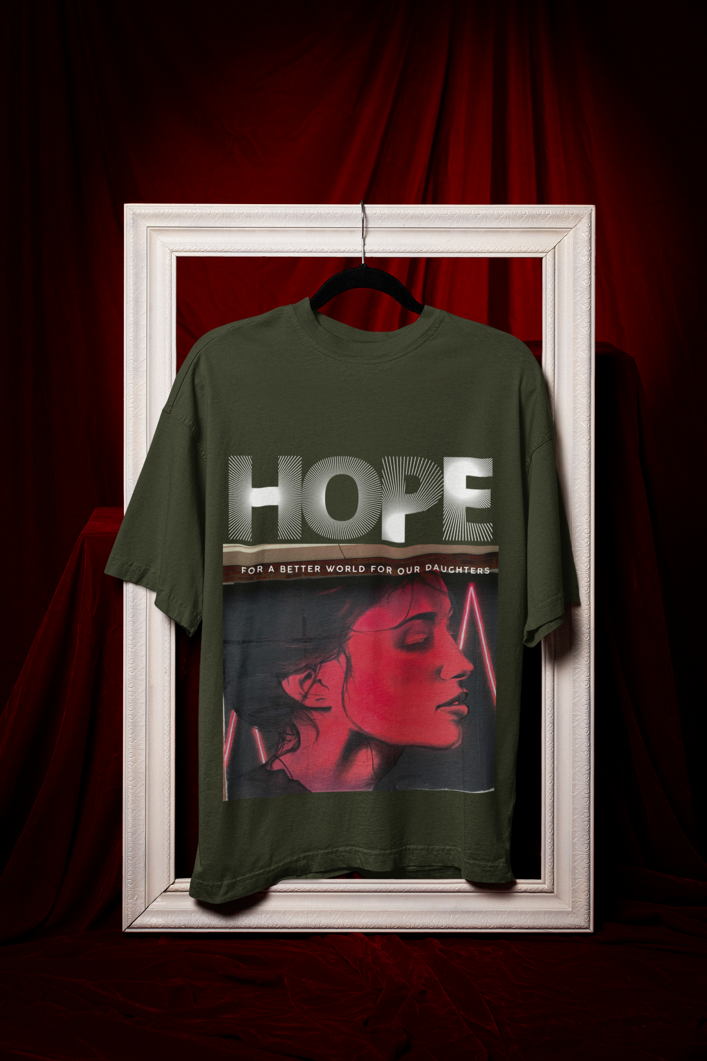 HOPE | Feminist Oversized Unisex T-shirt