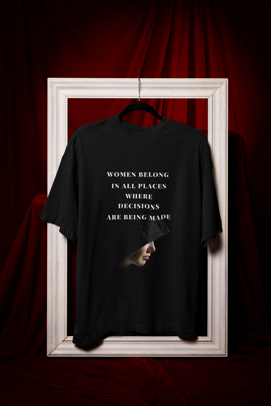 Women Graffiti Art Style Unique T-shirt-Strong Women T-Shirts
