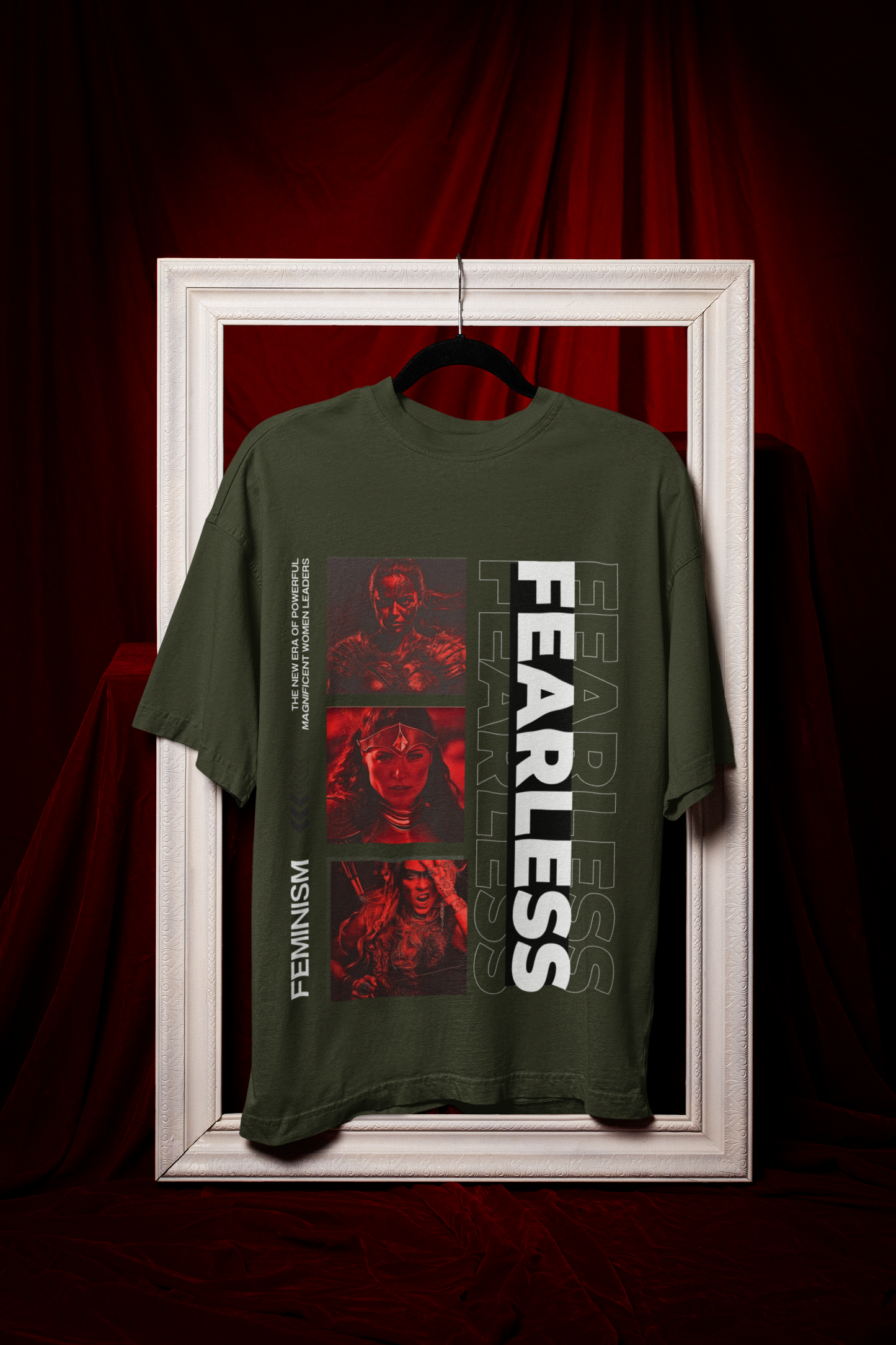 Fearless | Feminist Oversized Unisex T-shirt