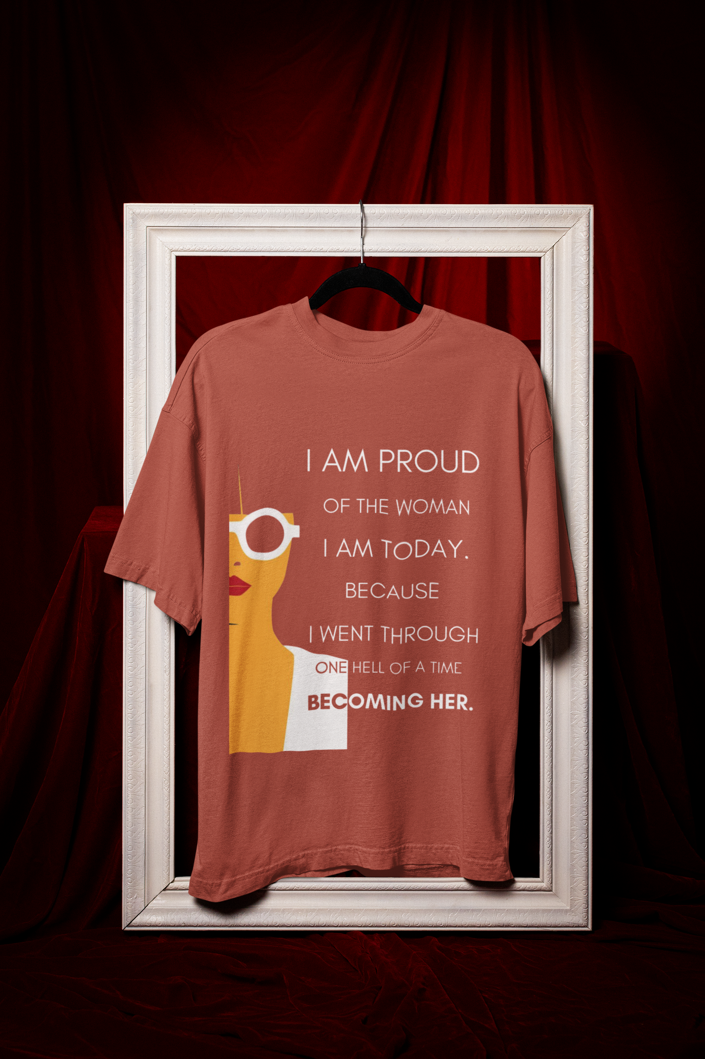 Becoming Her | Feminist Oversized T-shirt