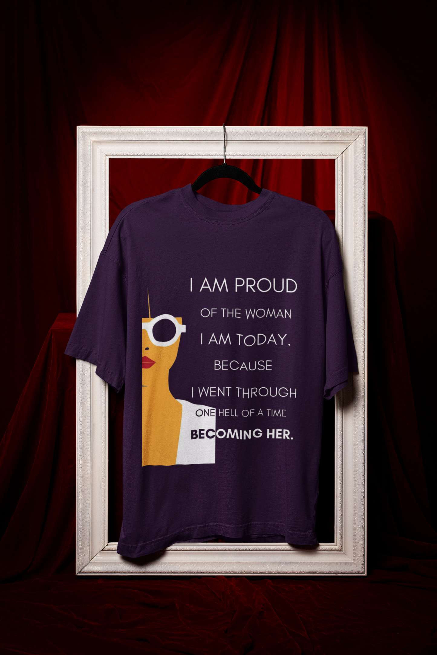 Becoming Her | Feminist Oversized T-shirt