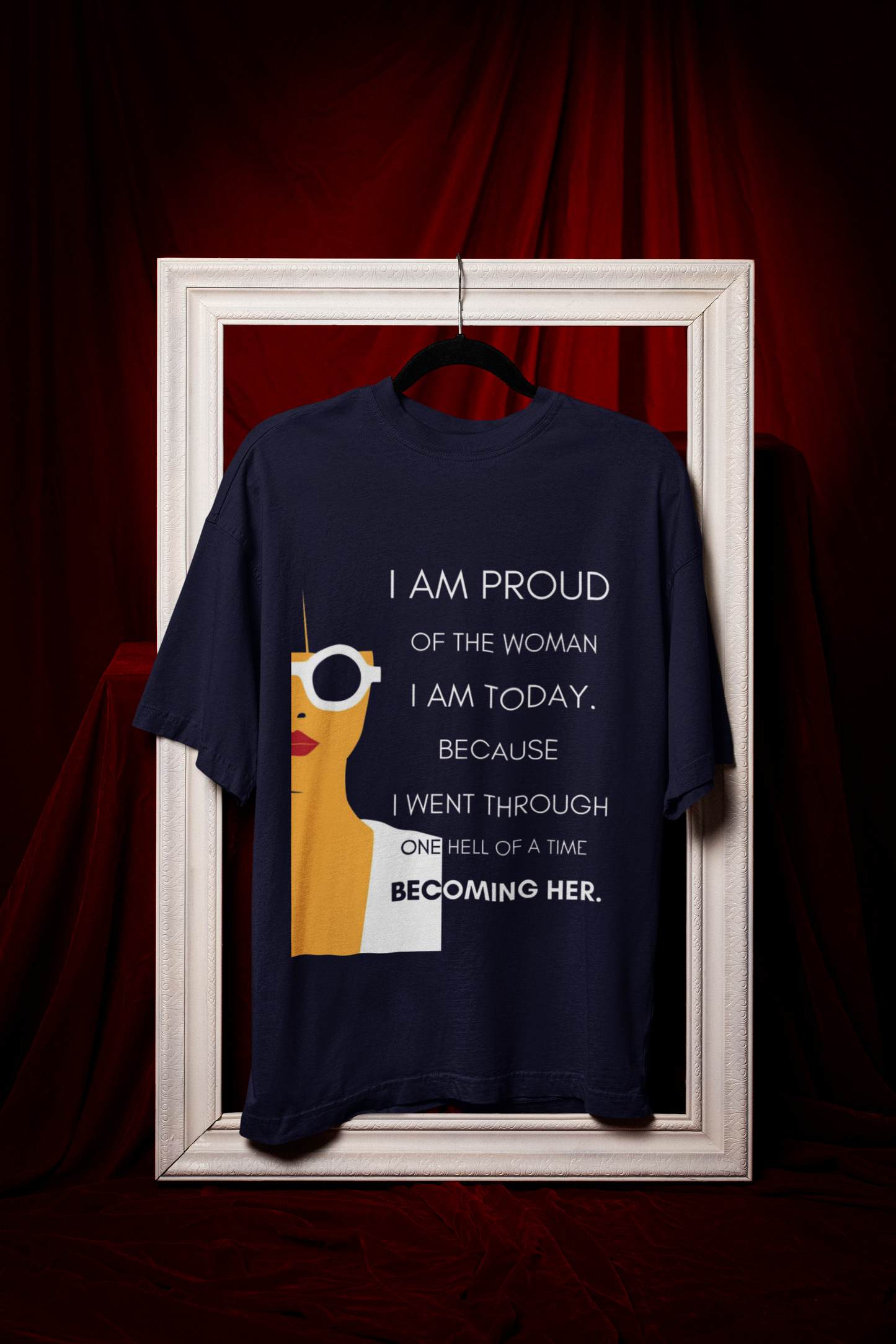 Becoming Her | Feminist Oversized T-shirt