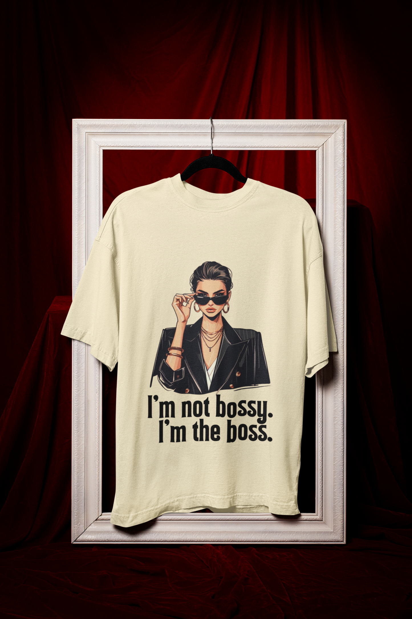 I'm the Boss | Feminist Oversized Unisex T-shirt