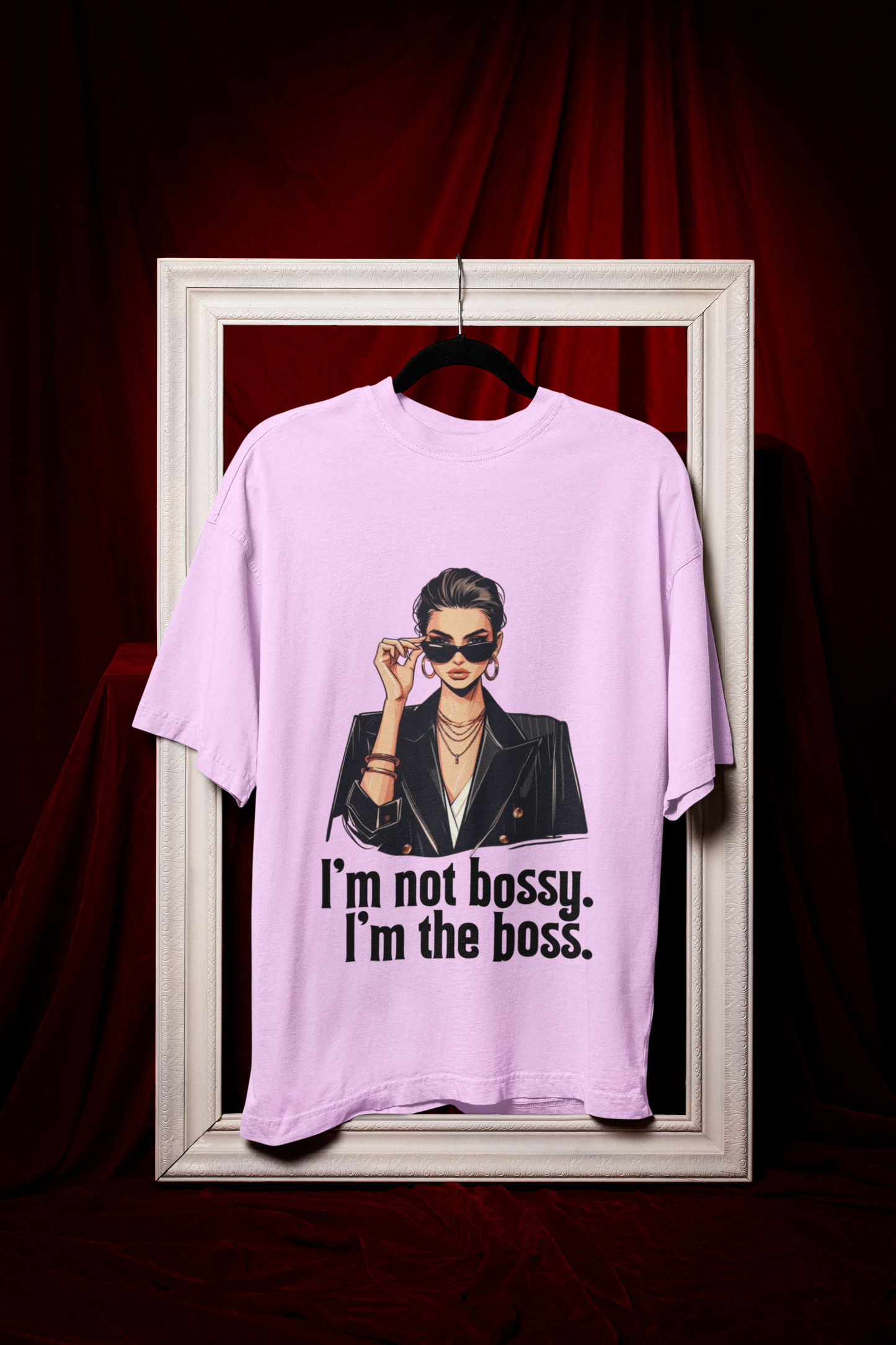 I'm the Boss | Feminist Oversized Unisex T-shirt