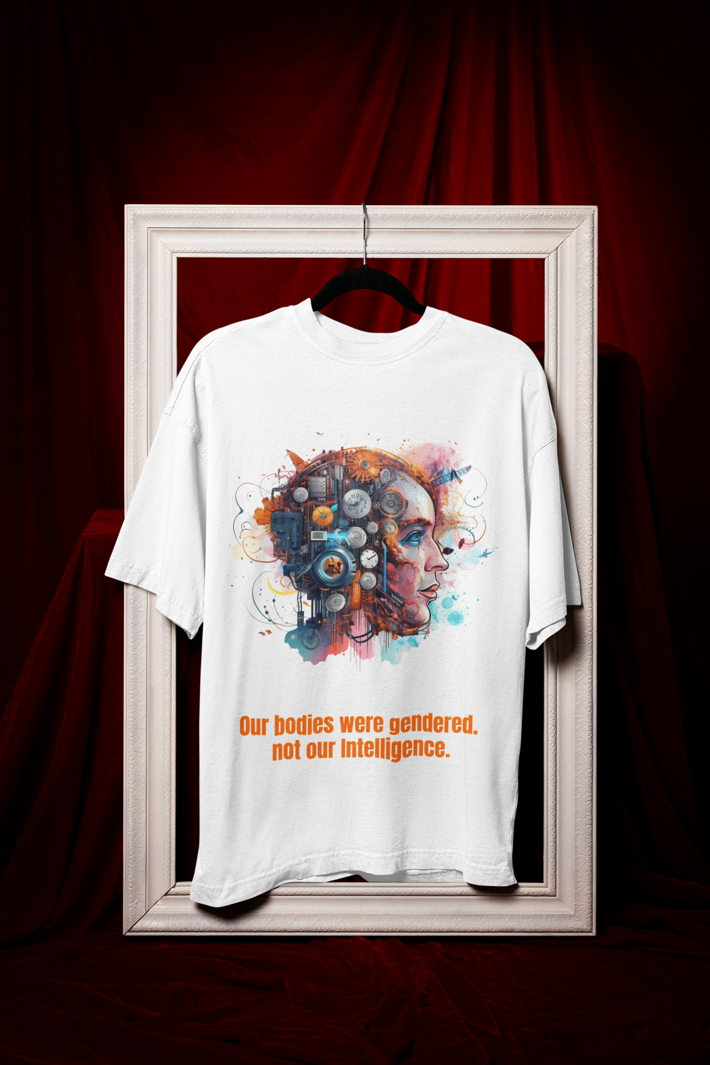 Not our Intelligence-Feminism Oversized Unisex T-shirt