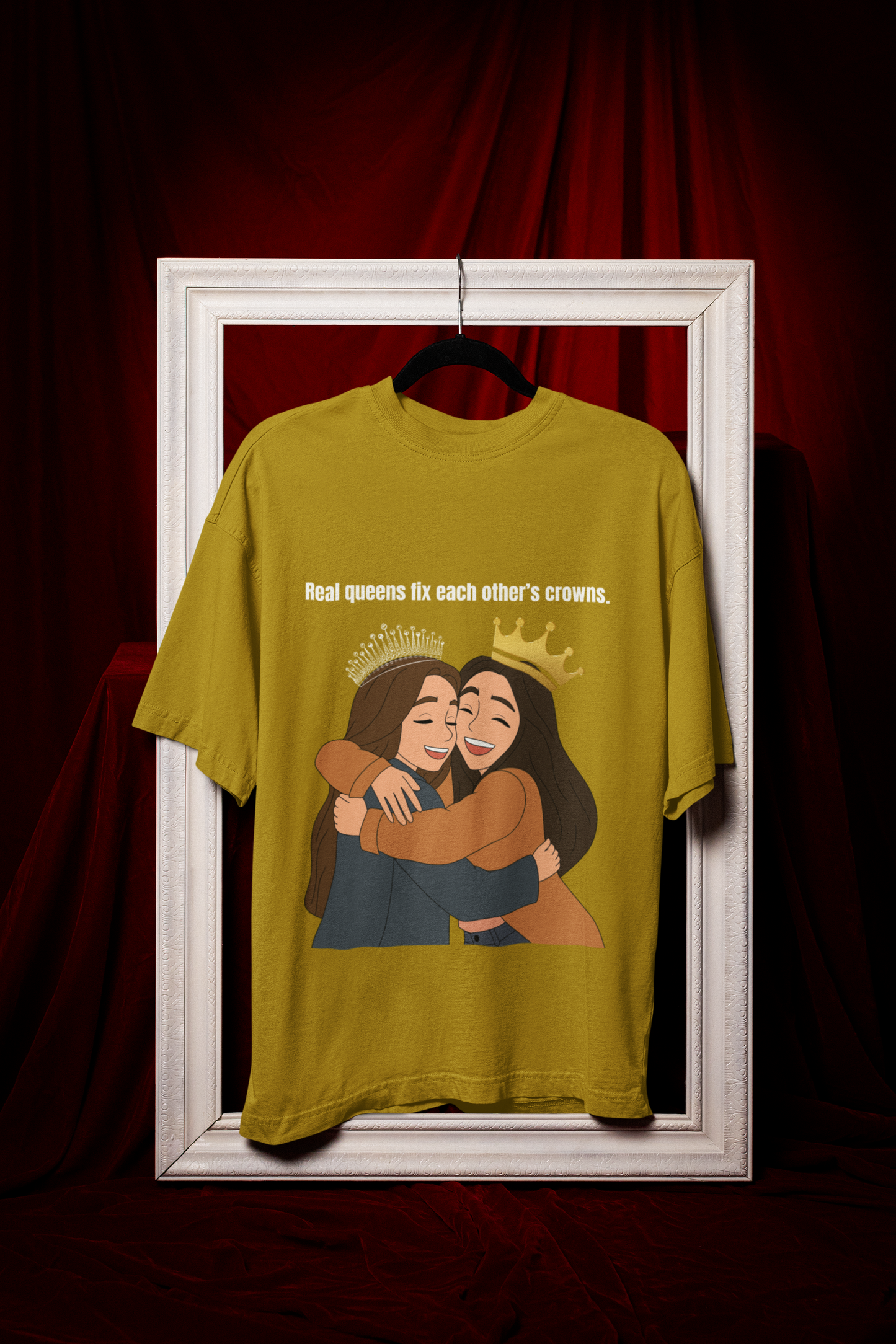 Real Queens | Feminist Oversized Unisex T-shirt