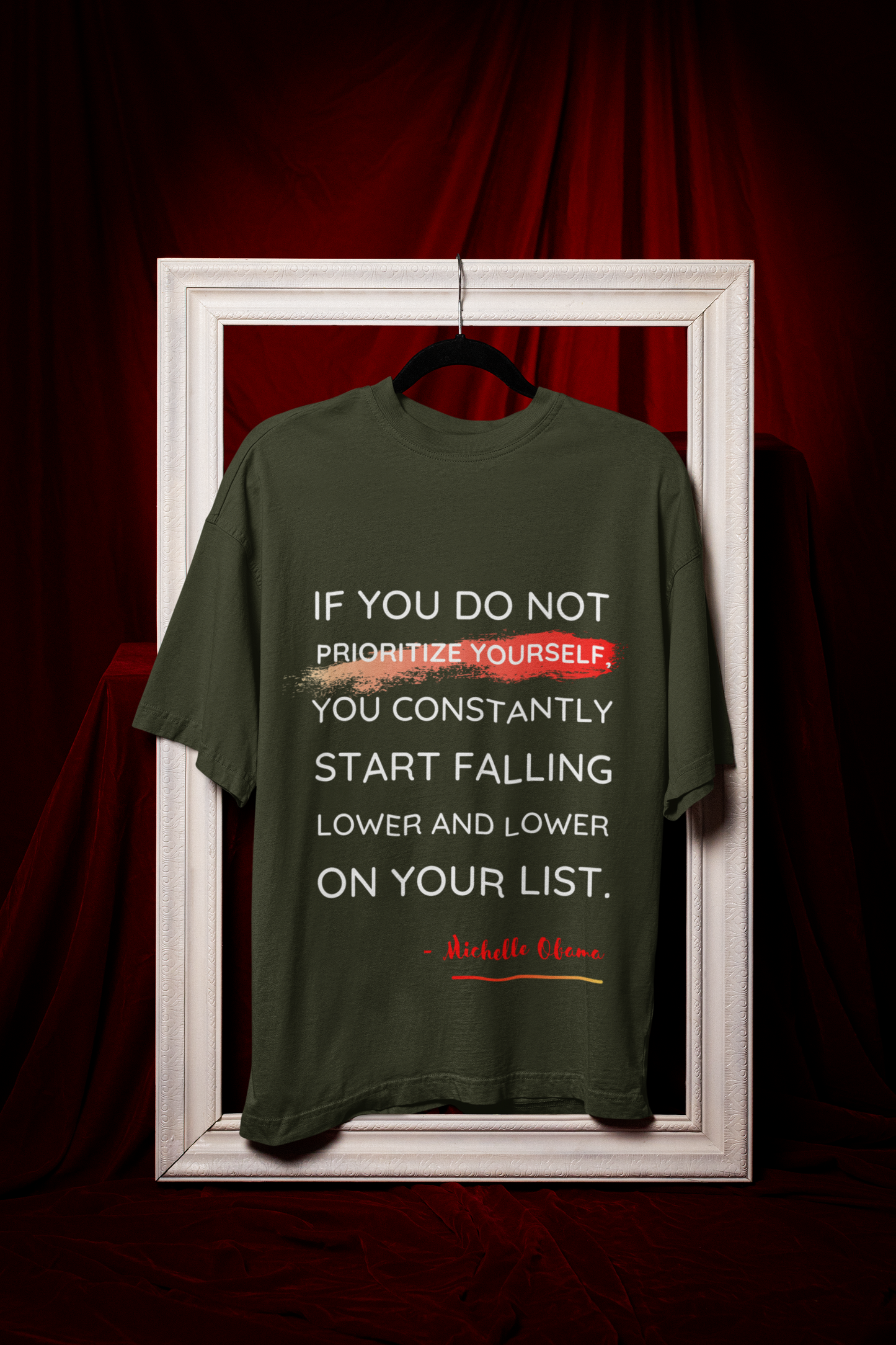 Prioritize Yourself | Feminist Oversized Unisex T-shirt