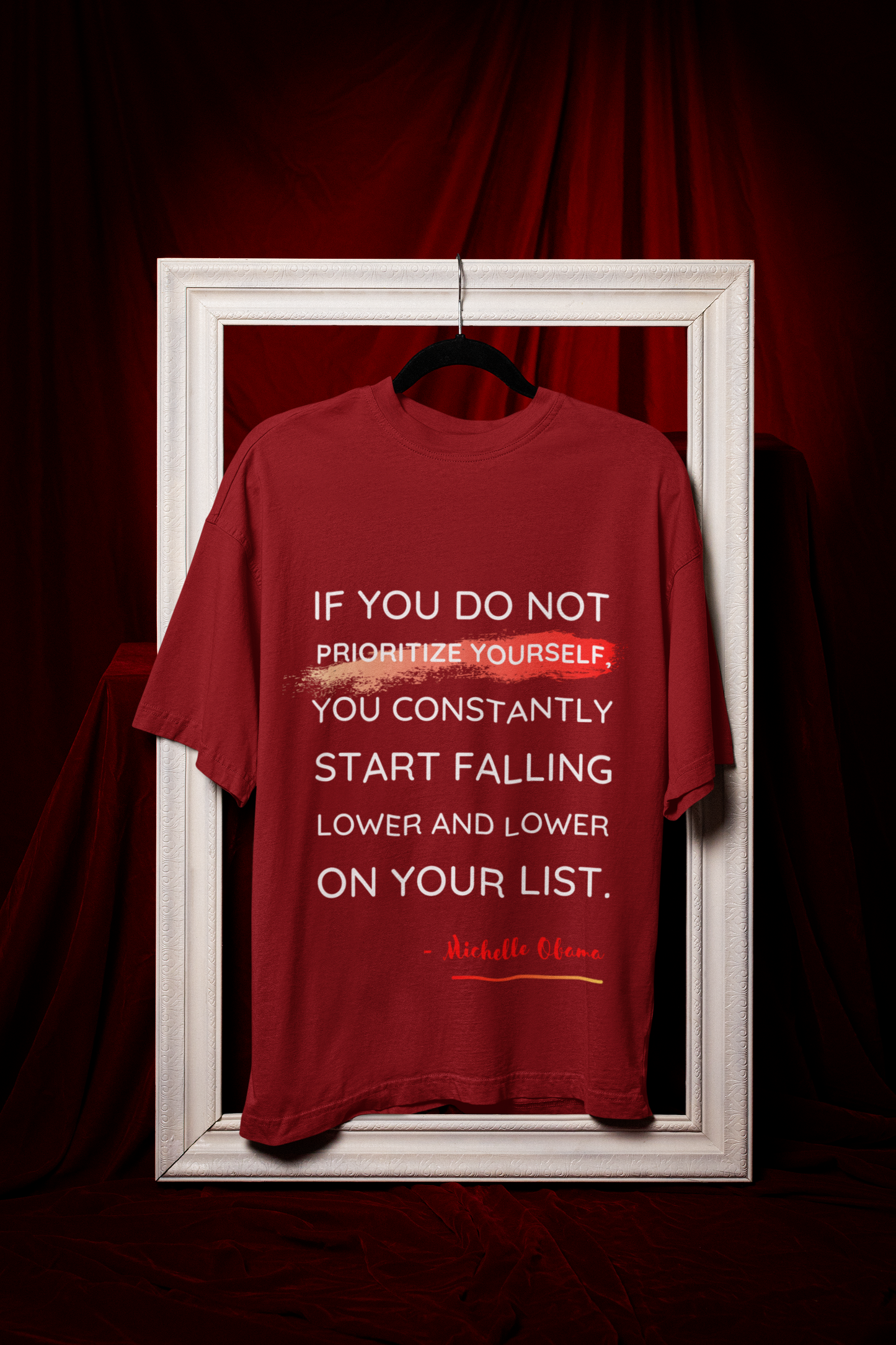 Prioritize Yourself | Feminist Oversized Unisex T-shirt