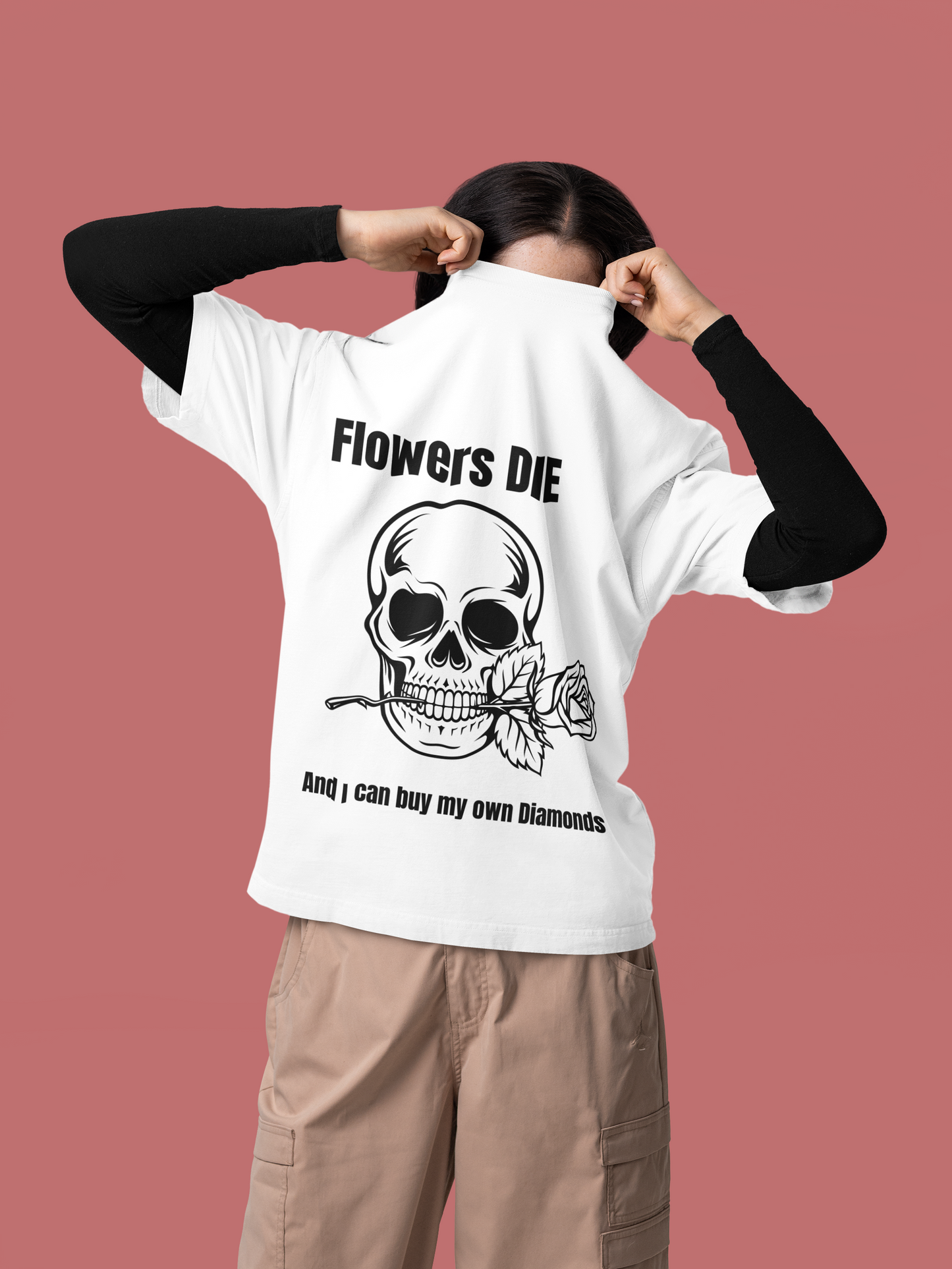 Flowers Die | Feminist Oversized Unisex T-shirt