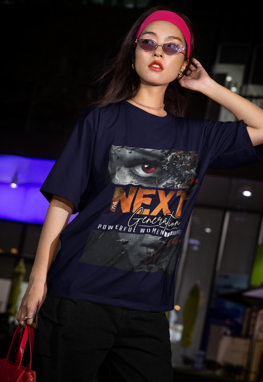 Next Generation | Feminist Oversized Unisex T-shirt