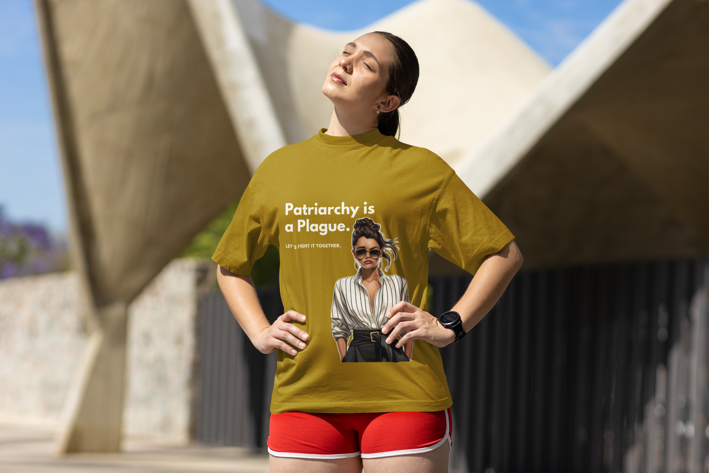 Patriarchy is Plague | Feminist Oversized Unisex T-shirt