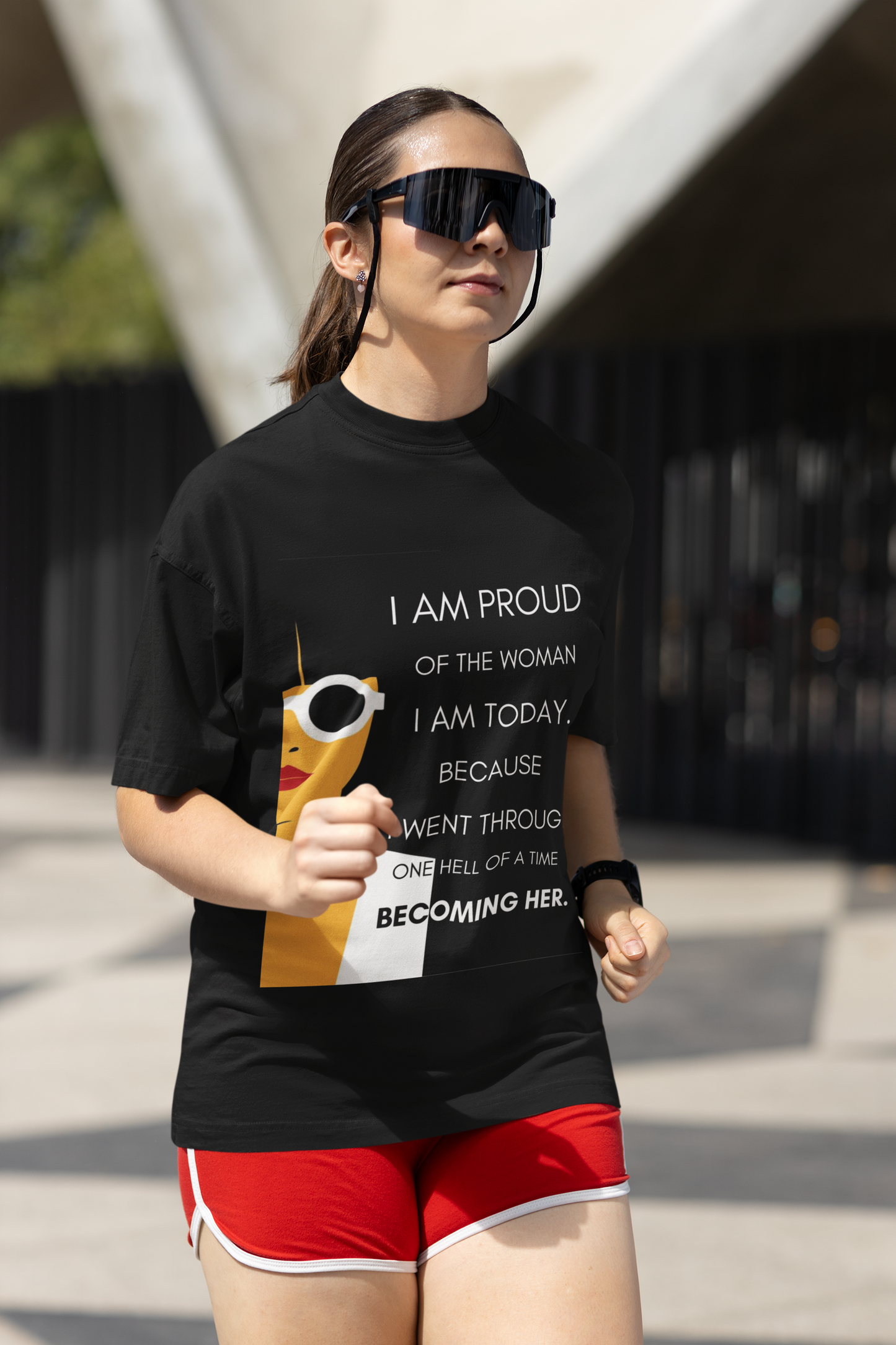 Becoming Her | Feminist Oversized T-shirt