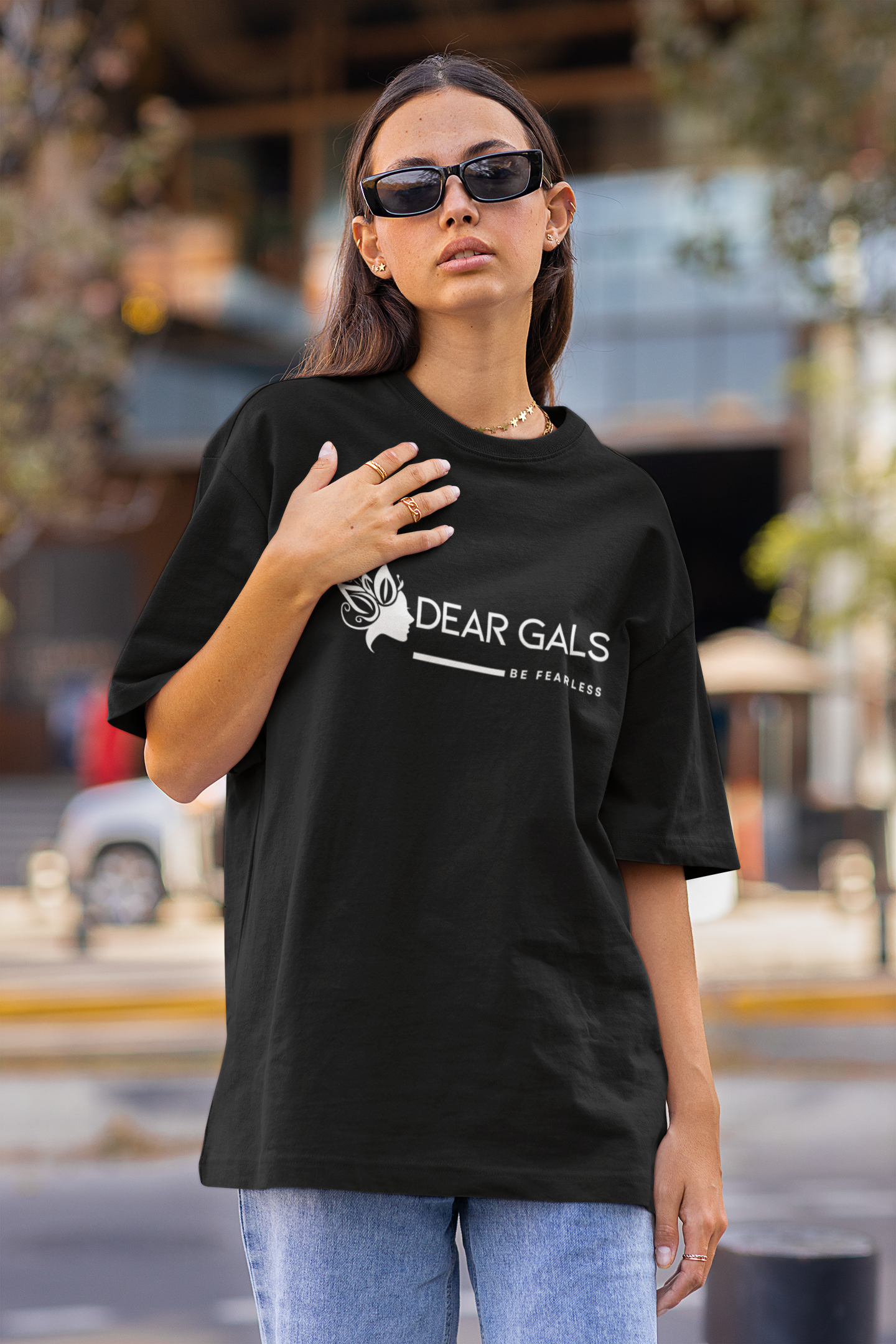Dignity Safety Equality | Feminist Oversized Unisex T-shirt