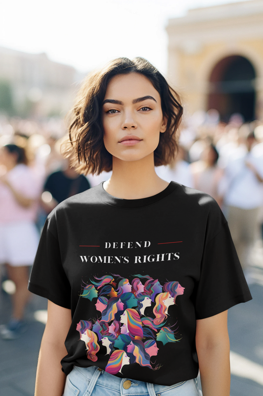 Defend Women Rights | Feminist Oversized Unisex T-shirt