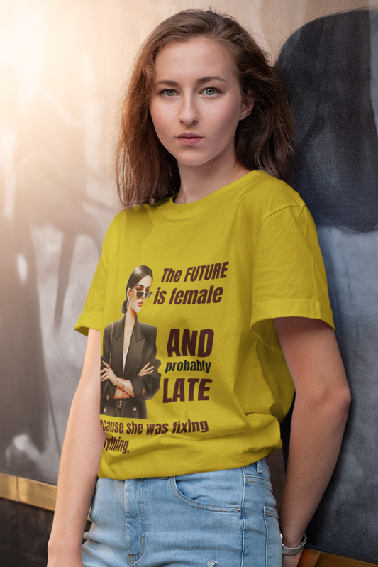 Future is Female | Feminist Oversized Unisex T-shirt