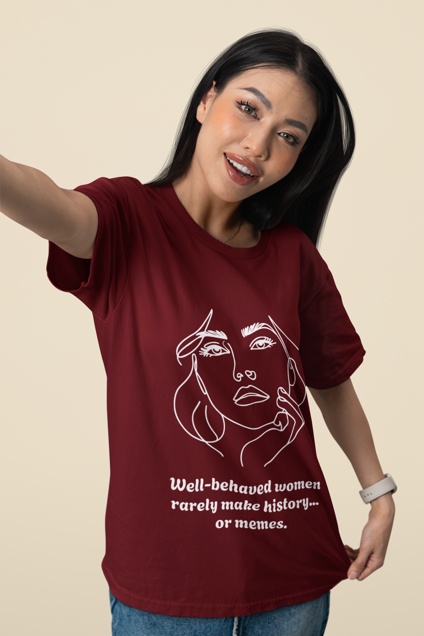 Well Behaved Women | Feminist Oversized Unisex T-shirt