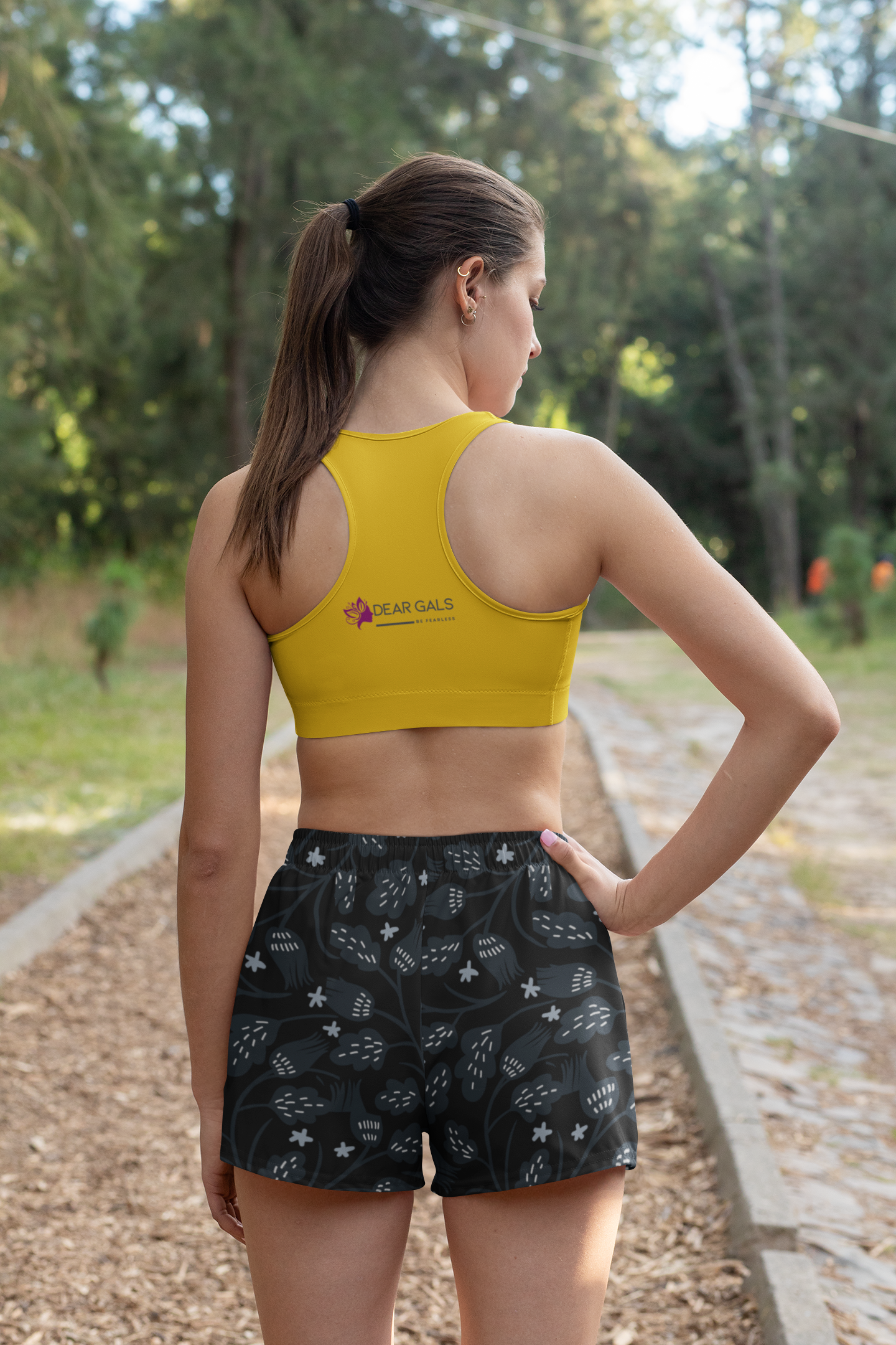 I'm Full Package | Strong Feminist Sports Bra