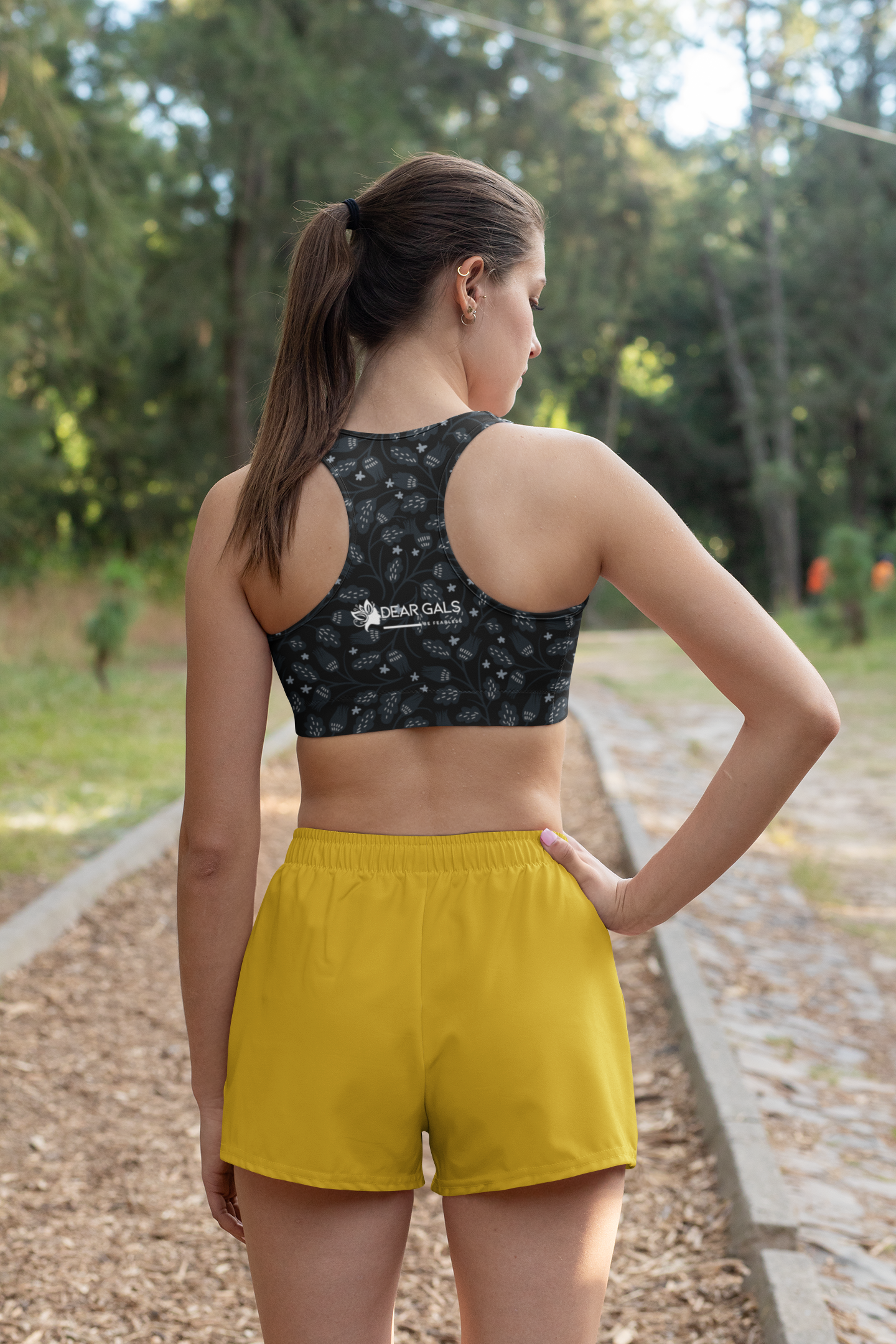 I'm Full Package | Strong Feminist Sports Bra