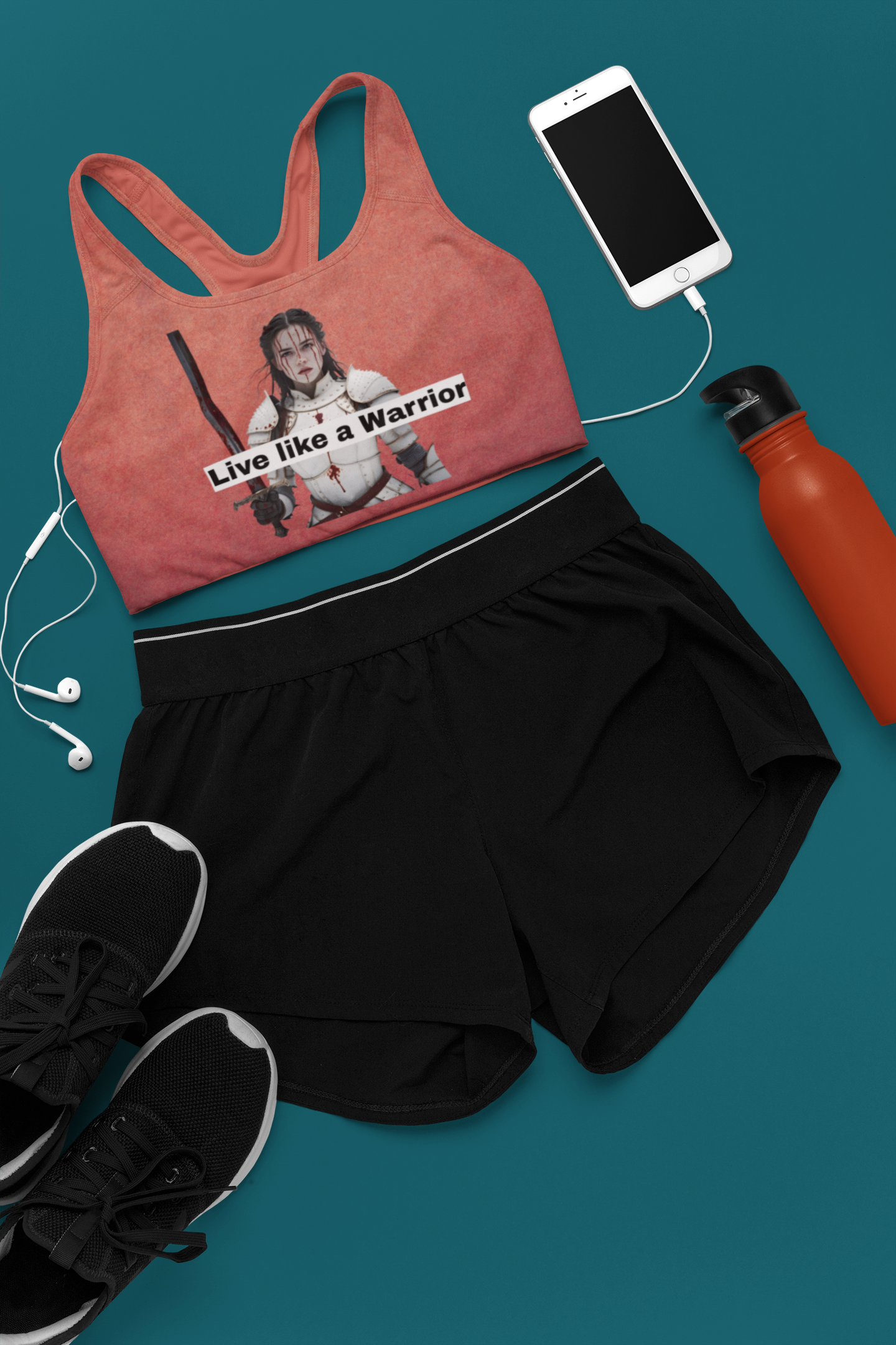 Like a Warrior | Strong Feminist Sports Bra