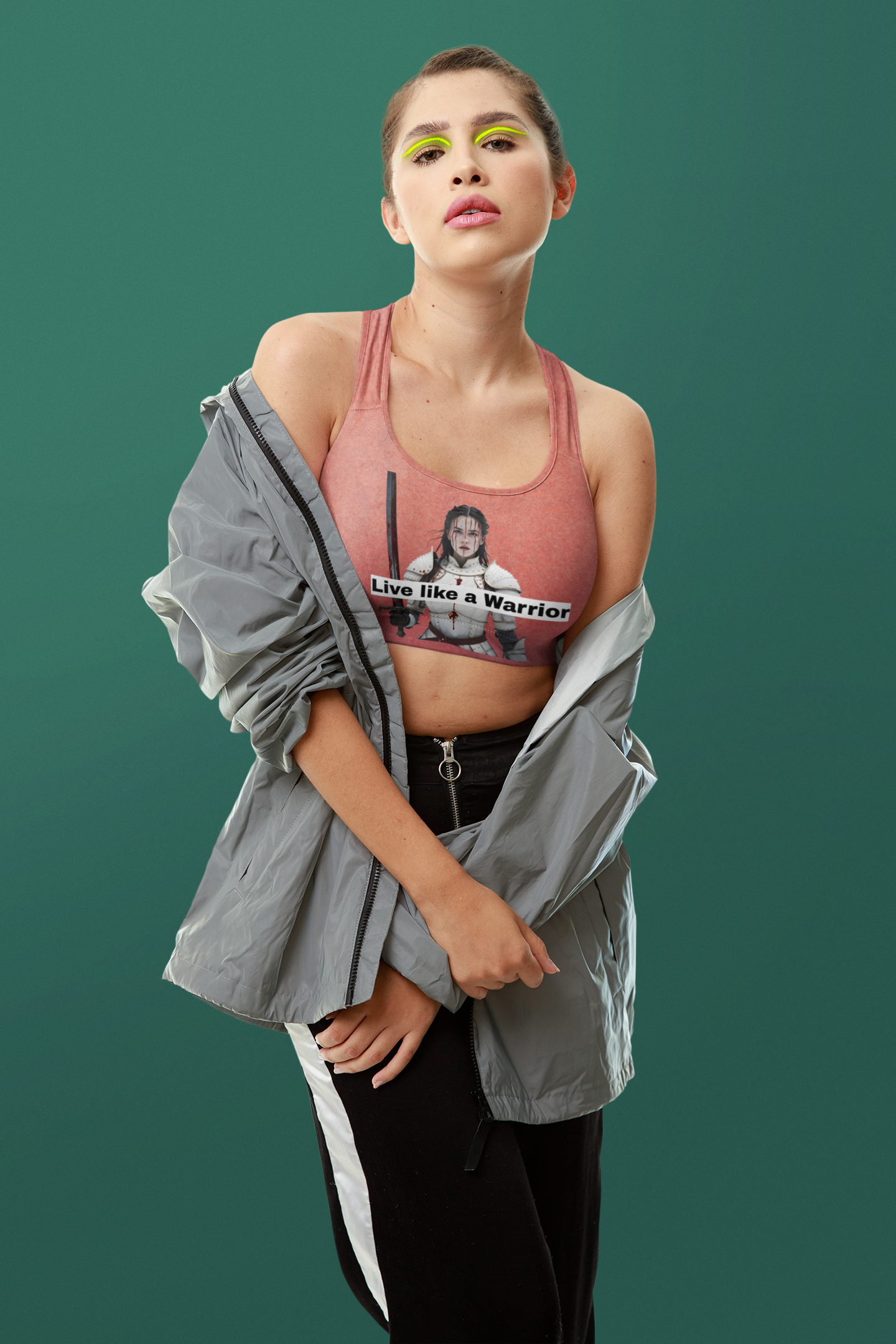 Like a Warrior | Strong Feminist Sports Bra