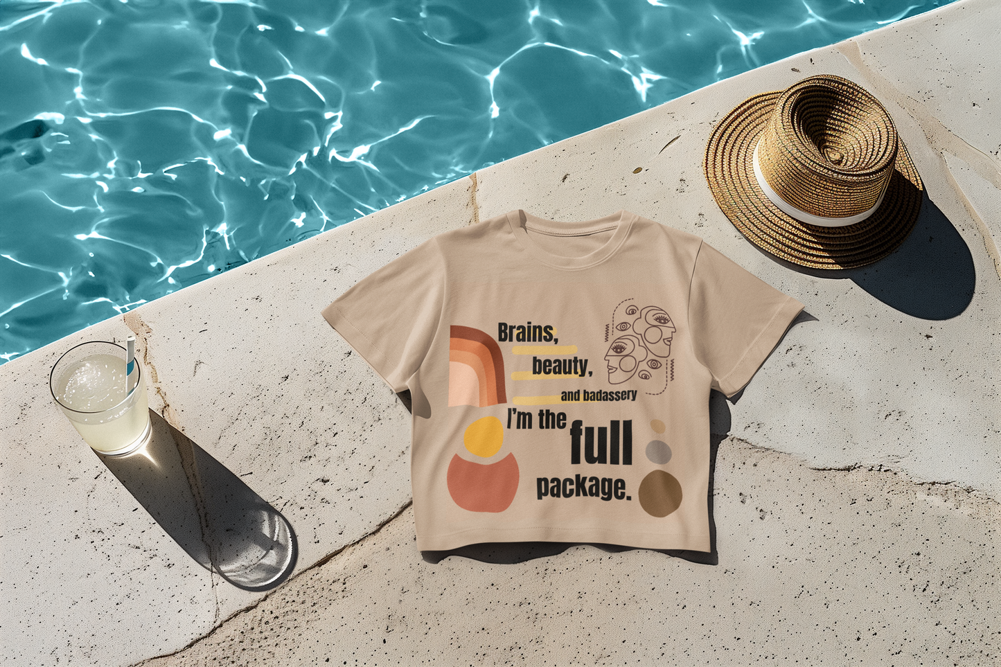 The Full Package | Feminist Women's Crop Top