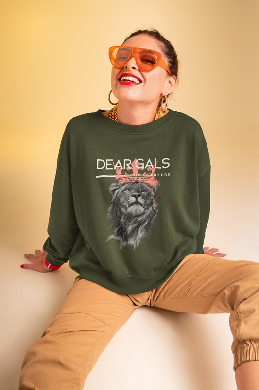 Dear Gals-Bold Comfort Unisex Sweatshirt