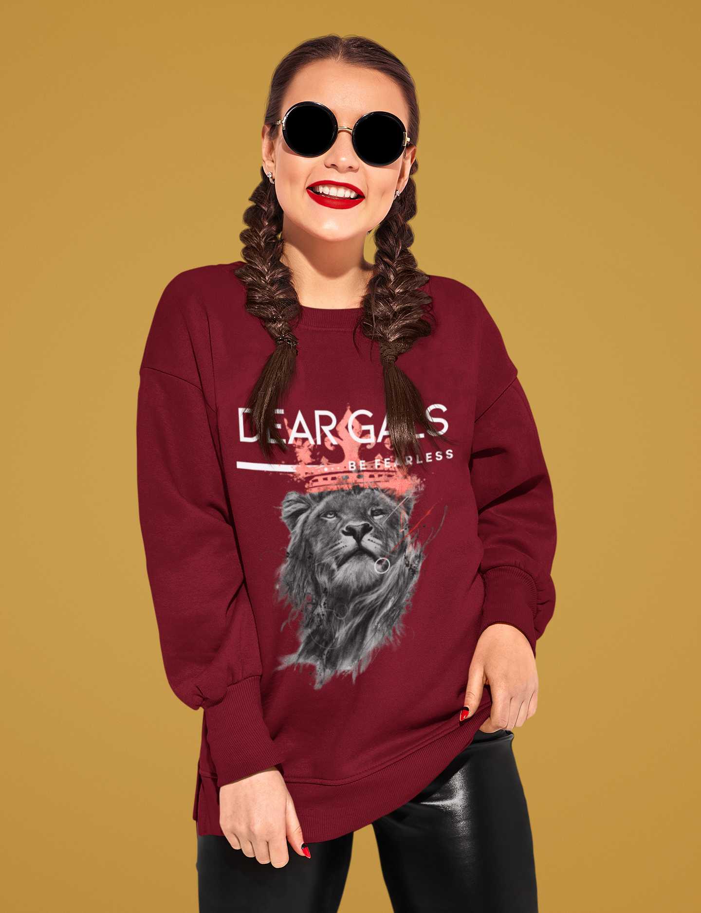 Dear Gals-Bold Comfort Unisex Sweatshirt