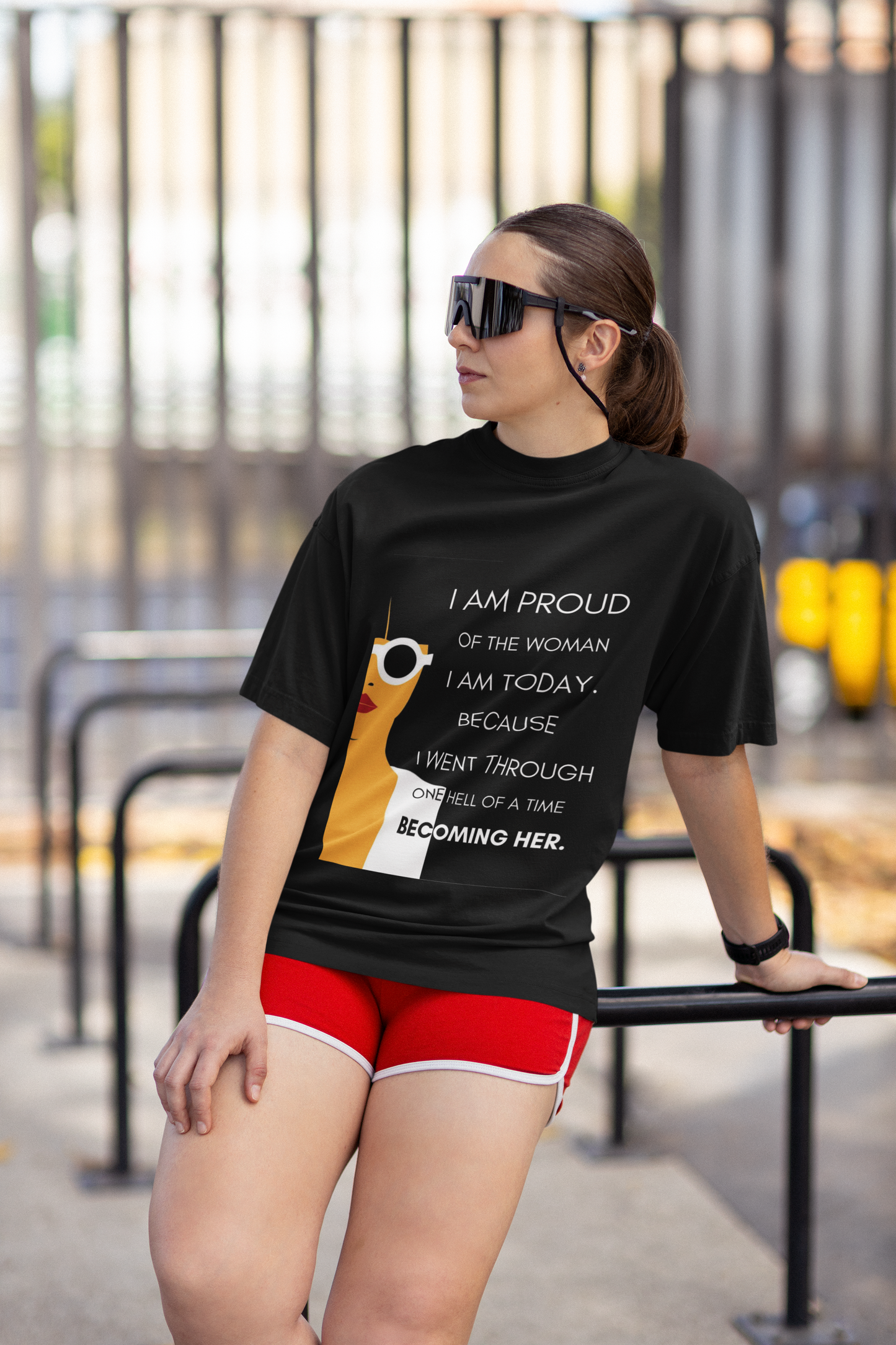 Becoming Her | Feminist Oversized T-shirt