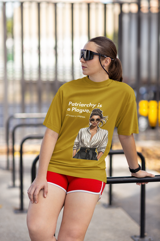 Patriarchy is Plague | Feminist Oversized Unisex T-shirt