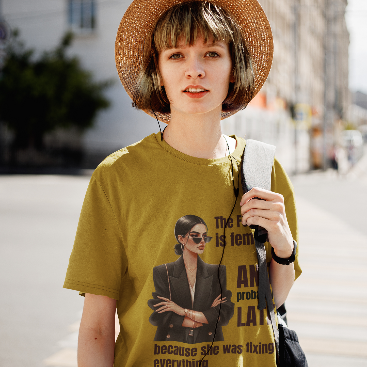 Future is Female | Feminist Oversized Unisex T-shirt