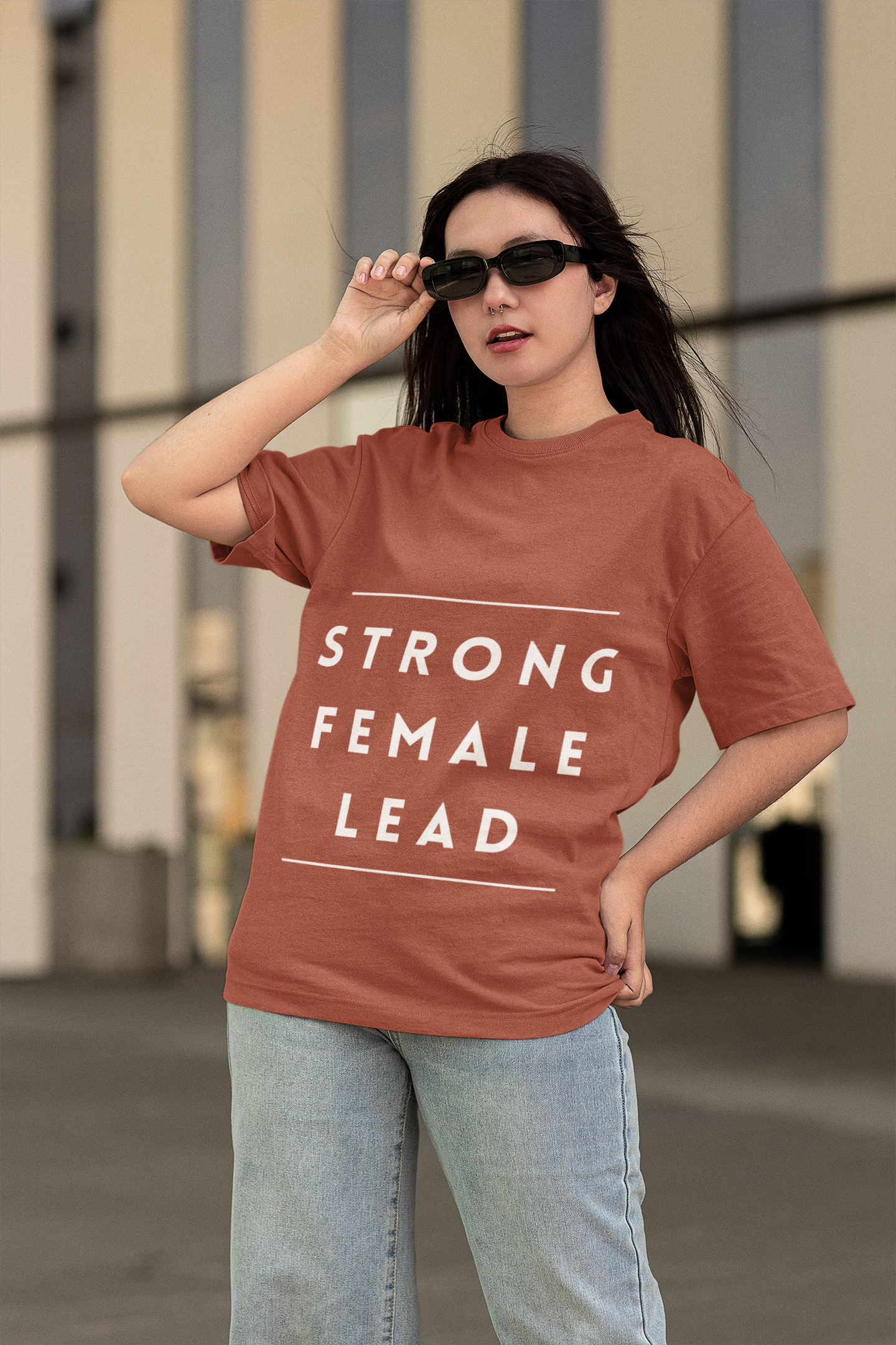 Strong Female Lead | Oversized T-shirt