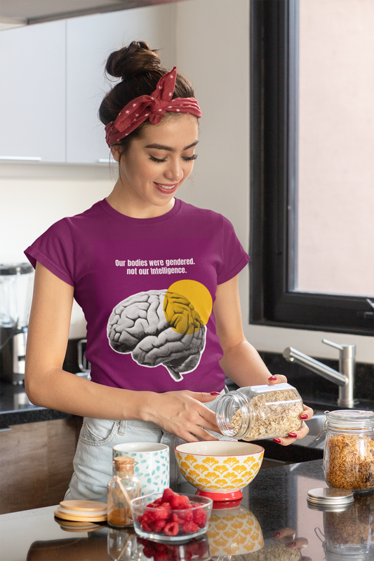 Not our Intelligence | Feminist Women's Crop Top
