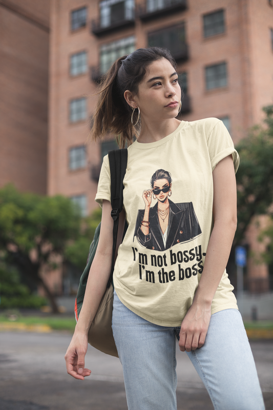 I'm the Boss | Feminist Oversized Unisex T-shirt