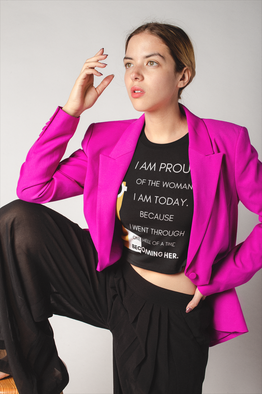 I am Proud | Feminist Women's Crop Top