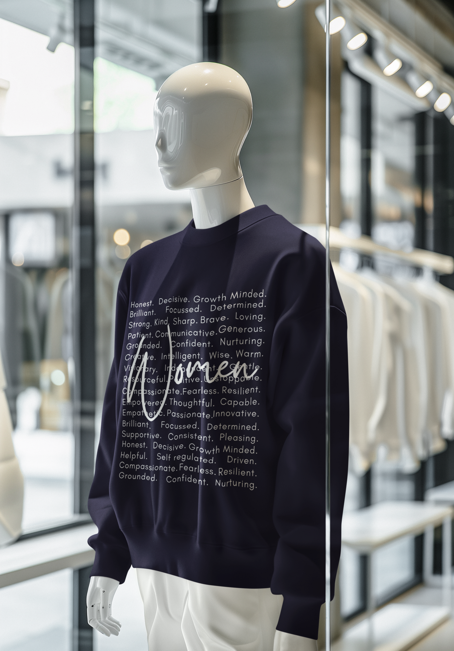 Women-Bold Comfort Unisex Sweatshirt