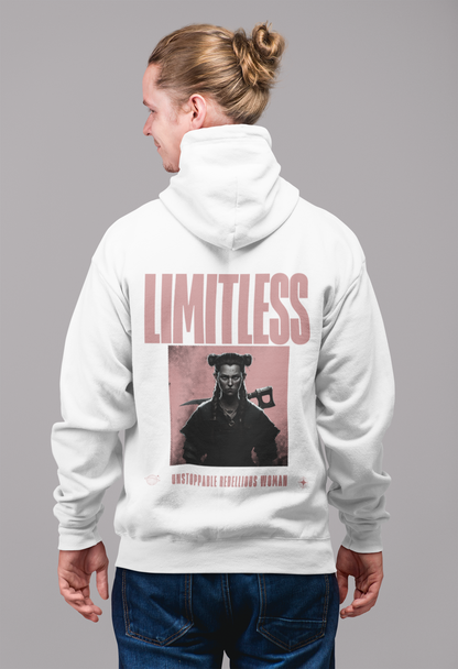 Limitless-Unisex Feminist Oversized Hoodie