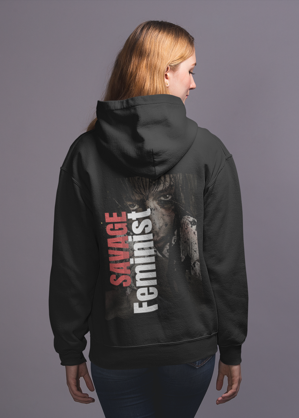 Savage-Strong Unisex Feminist Hoodie