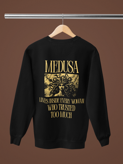 Medusa-Oversized Premium Comfort Sweatshirt