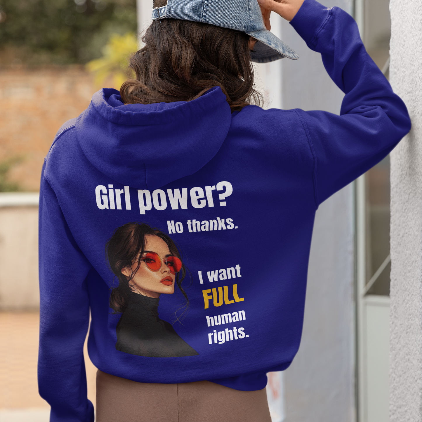Girl Power-Strong Unisex Feminist Hoodie