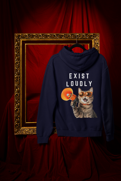 Exist Loudly-Unisex Feminist Oversized Hoodie