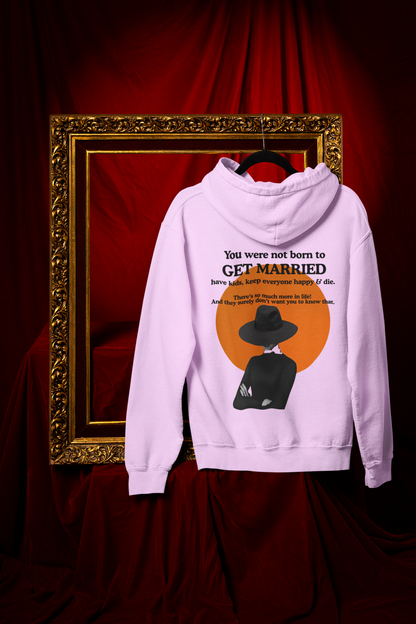 Get Married-Unisex Feminist Oversized Hoodie