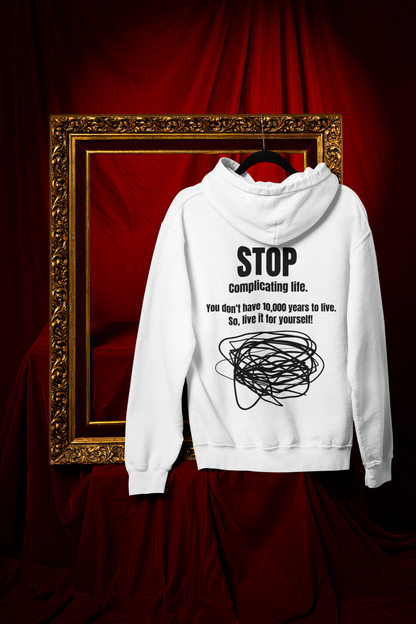 Stop-Unisex Feminist Oversized Hoodie