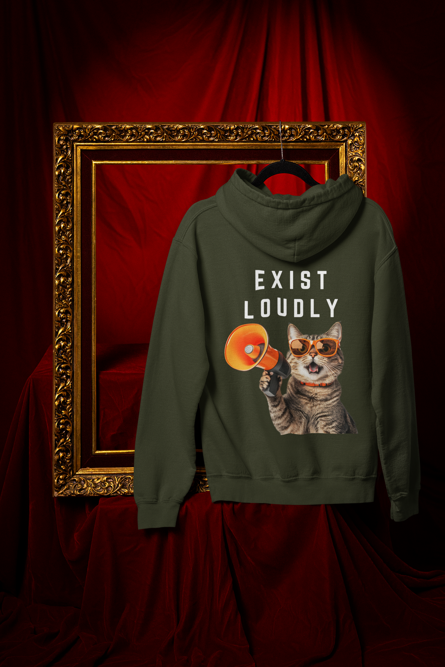 Exist Loudly-Unisex Feminist Oversized Hoodie