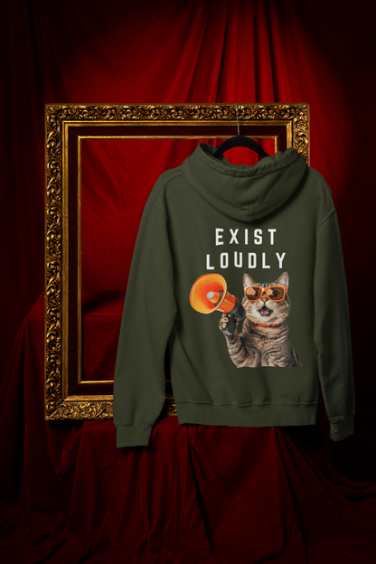 Exist Loudly-Unisex Feminist Oversized Hoodie