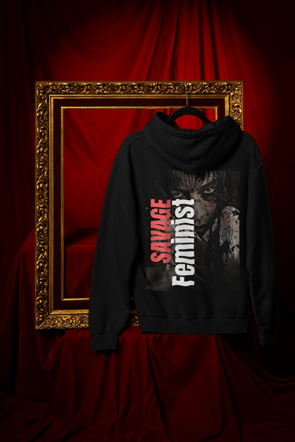 Savage-Strong Unisex Feminist Hoodie