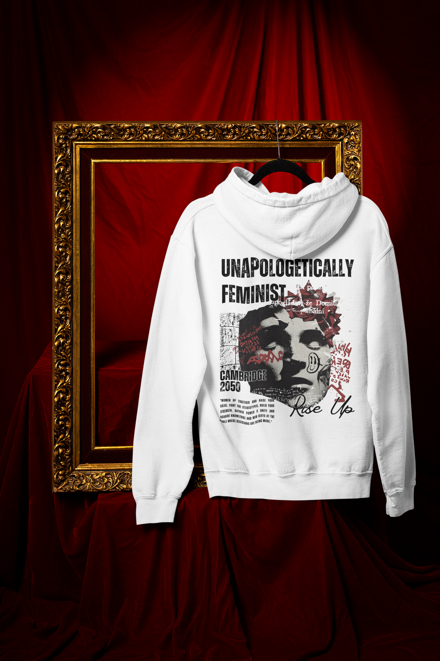 Unapologetically-Unisex Feminist Oversized Hoodie