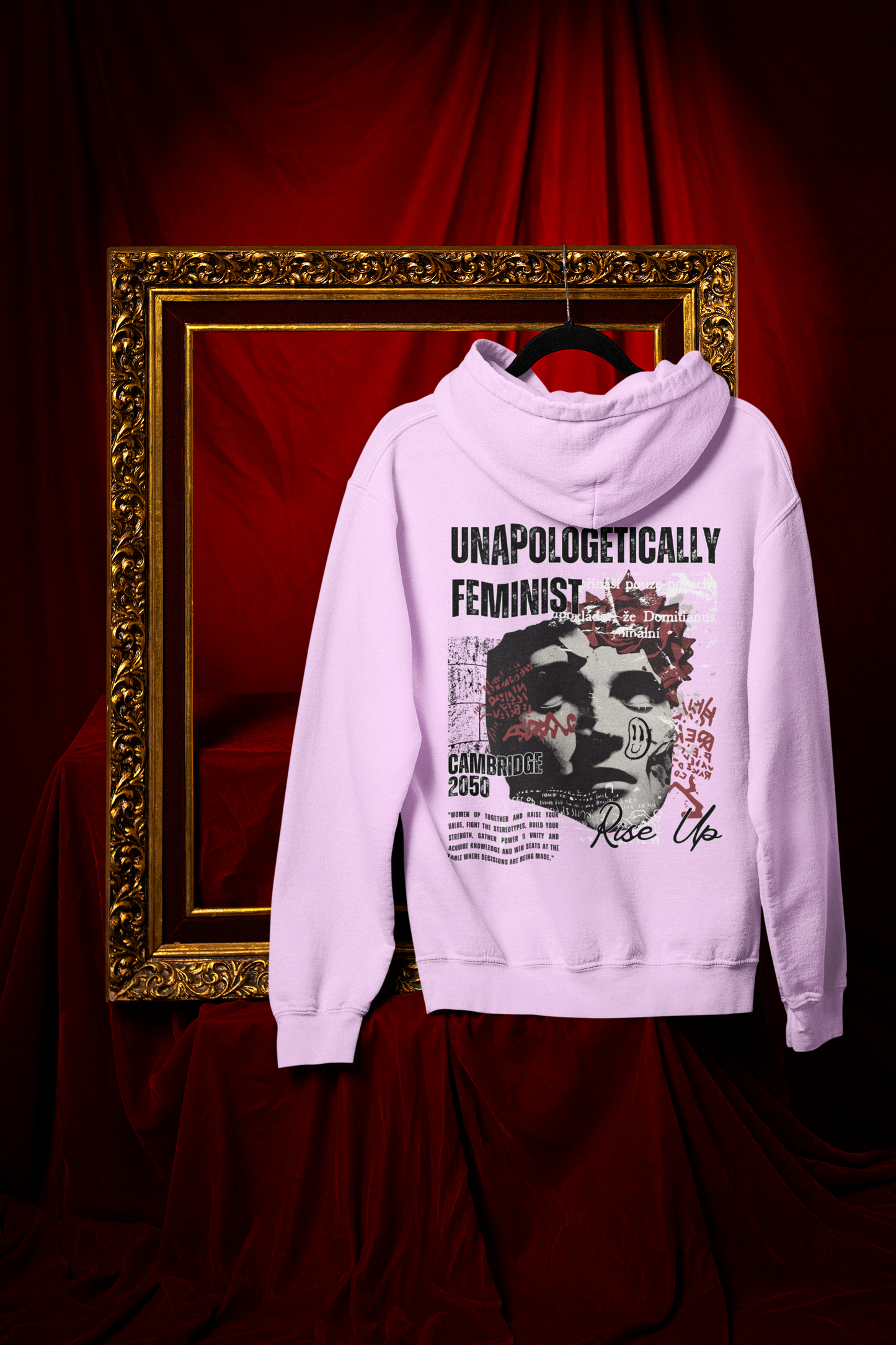 Unapologetically-Unisex Feminist Oversized Hoodie