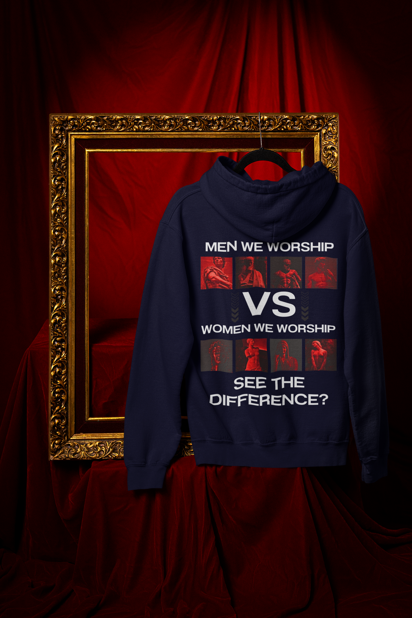 Women We Worship-Unisex Feminist Oversized Hoodie